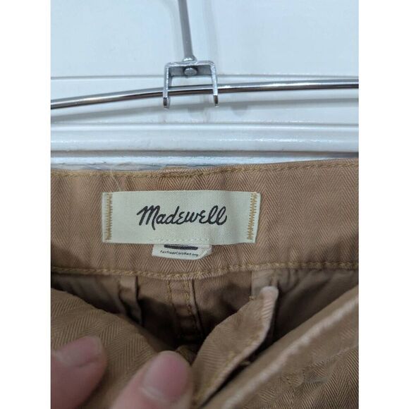 Madewell 90s Straight Cargo Pants women's size 32 tan khaki preppy‎ baggy - Picture 4 of 8